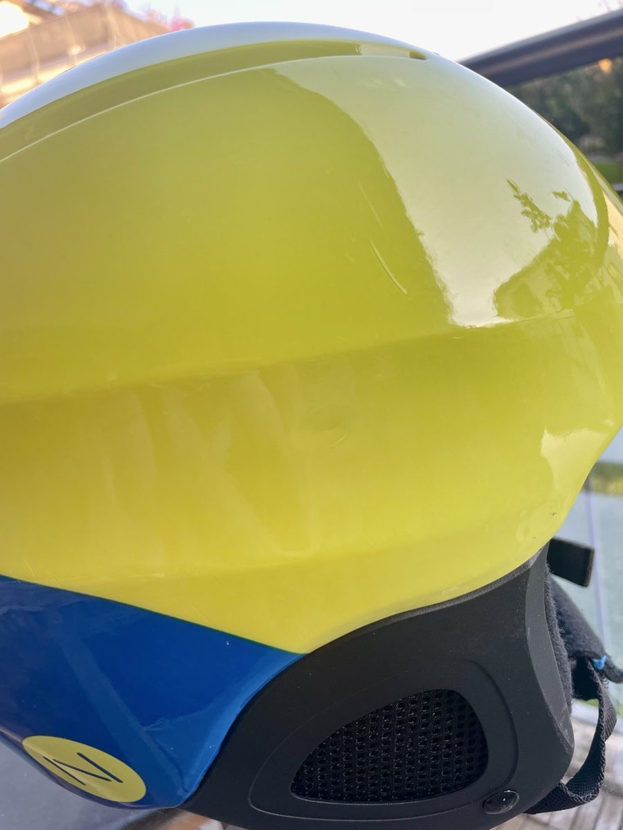 Decathlon Sci: Neuwertiger Skihelm von Ochsner gelb/blau, Grösse S – Usato da Bassersdorf venduto da Athens80 2