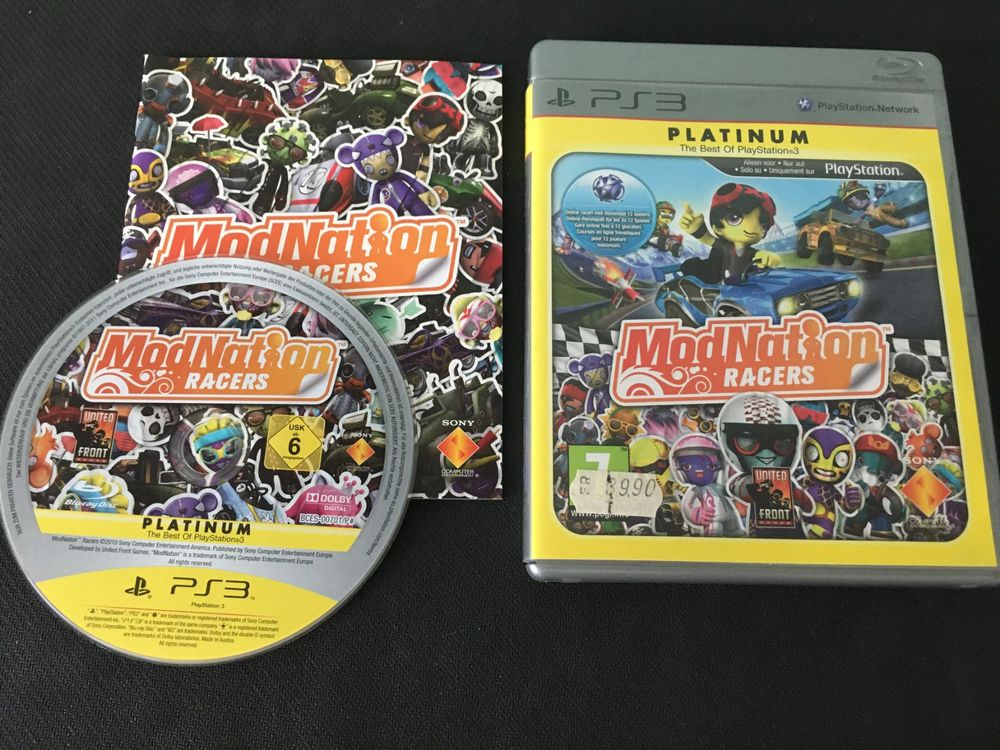 Jeu Sony PlayStation 3 Modnation Racers Complet avec notice