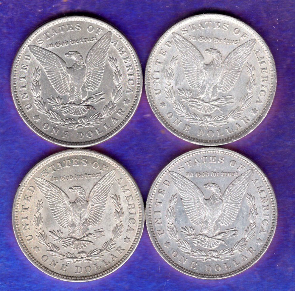Tutti le monete: USA dollar 4 stück silber – Usato da Leibstadt venduto da baroc333 1