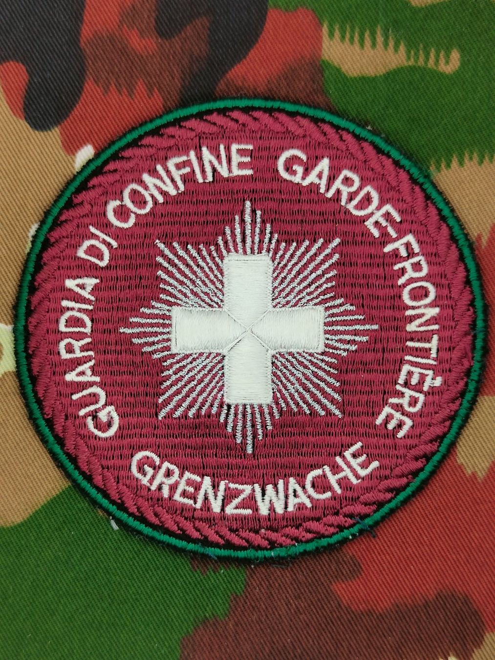 Placchette & Badge: Verbandsabzeichen Grenzwache, Variante 5 – Usato da Bauma venduto da SwissMilitaria