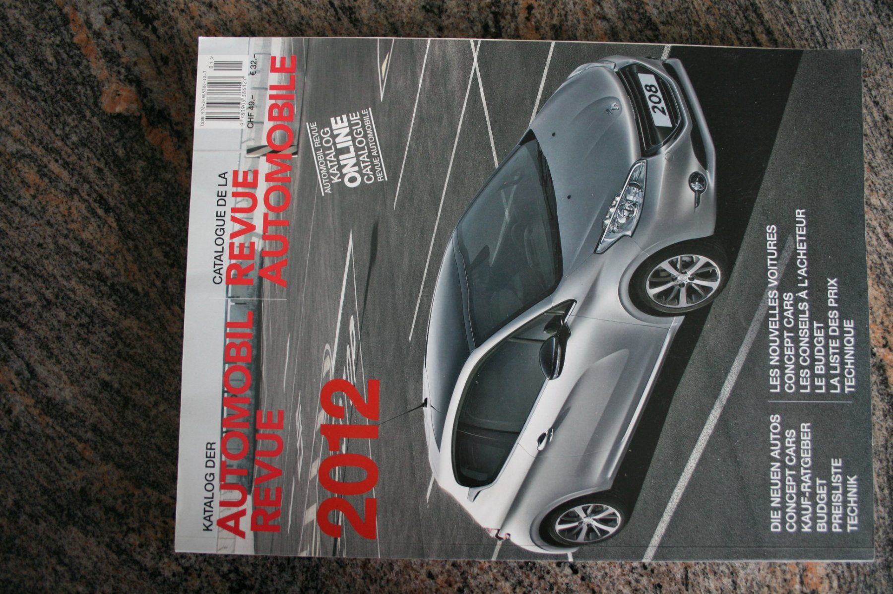 Zeitschriften & Magazine: AUTOMOBIL REVUE KATALOG 2008 – Gebraucht aus Wilen b. Wil von Rasti2
