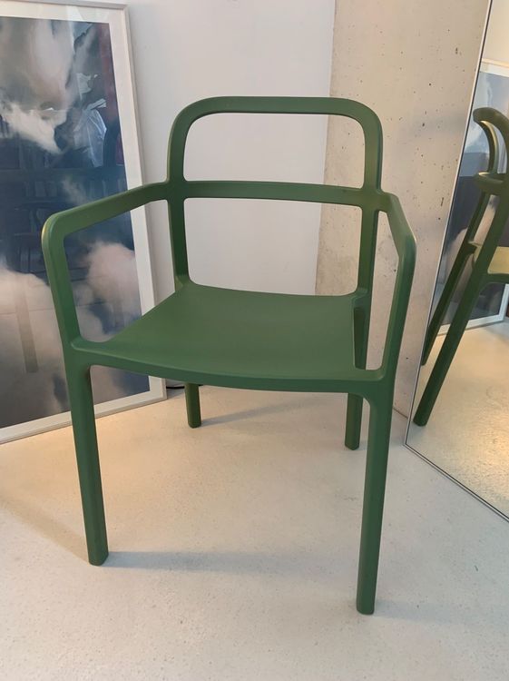 IKEA & Hay Monoblock Stuhl YPPERLIG grün, indoor & outdoor Kaufen auf