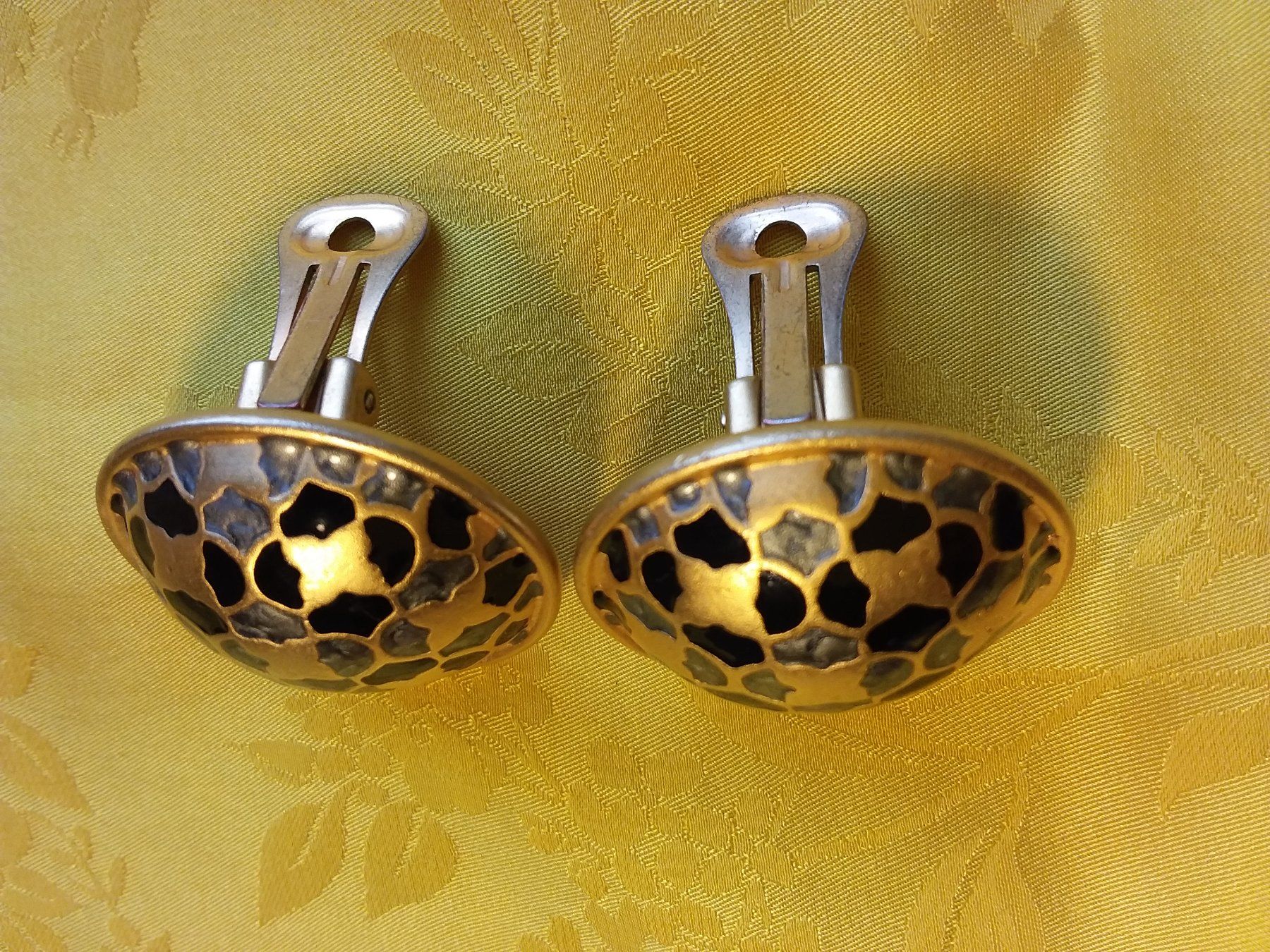 Orecchini pendenti & Orecchini a lobo: Vintage LERITZ Goldige Ohrclips – Usato da Zürich venduto da helsan 4