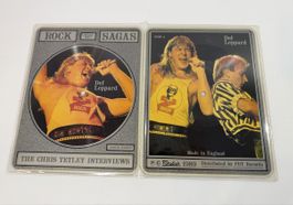 Def Leppard Rock Sagas Fotodisk 1989 Limited Edition Top