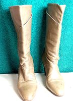 Damenstiefel 37 Leder hohe Absätze
