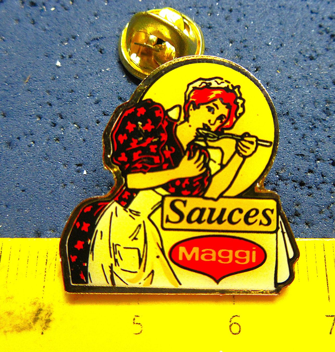 Maggi Plaketten & Abzeichen: MAGGI PIN – Gebraucht aus Ettingen von Hausi4711