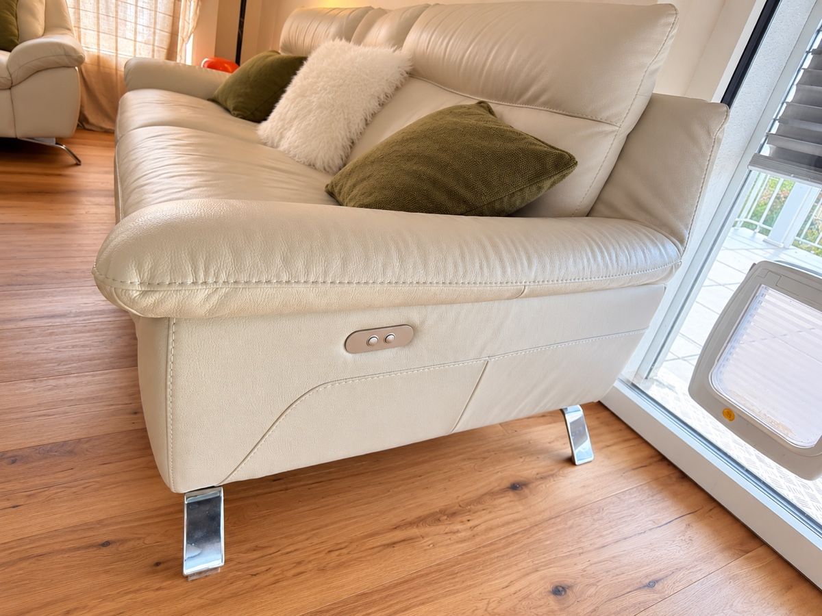 Sofas: Sofas Pfister Leder beige – Gebraucht aus Nussbaumen AG von noebue_95 1