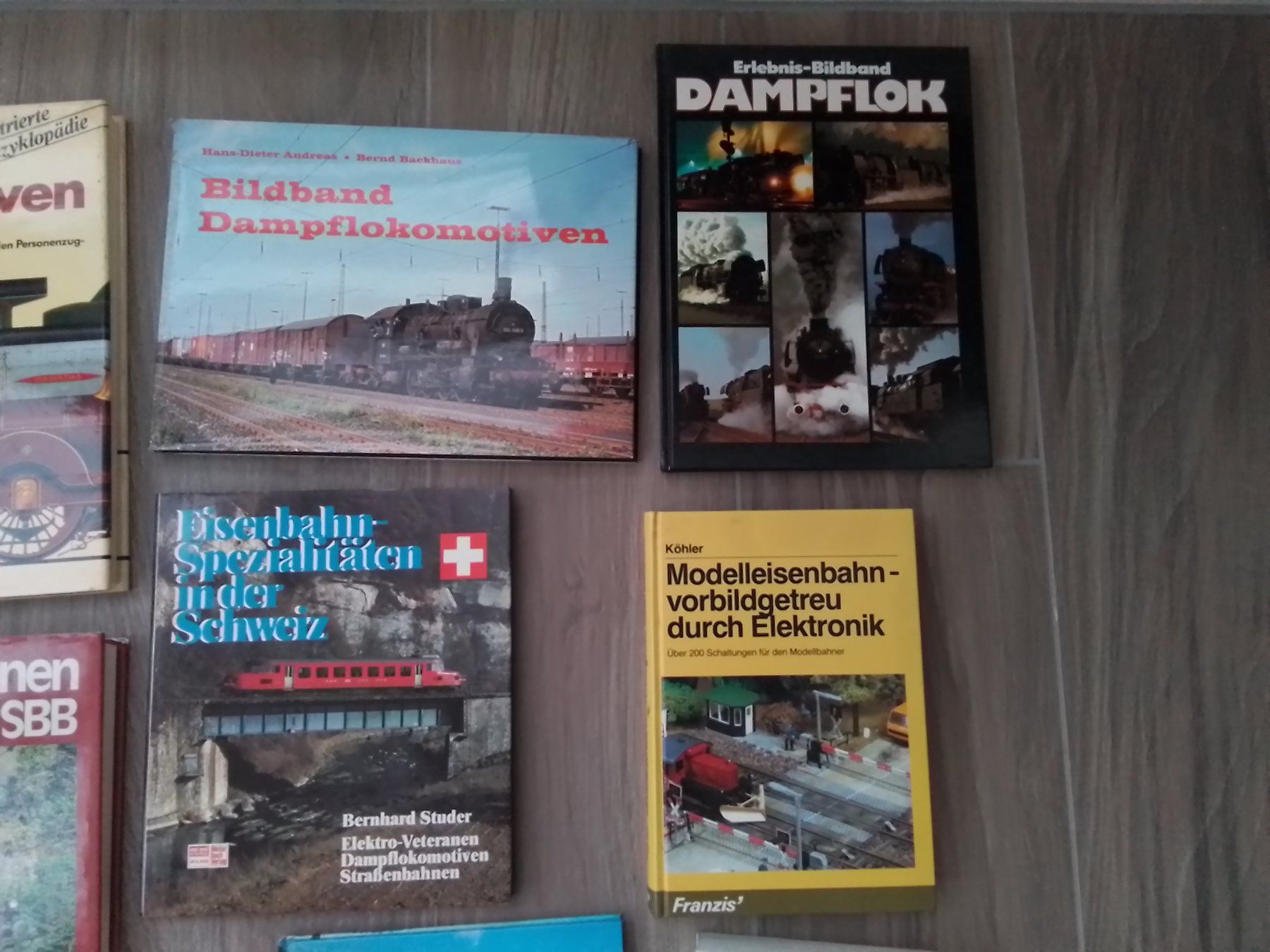 Modellini di ferrovie: Lot Eisenbahn Bücher – Usato da Reichenburg venduto da Pipo-67 2