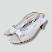 Salvatore Ferragamo Italia white high heels