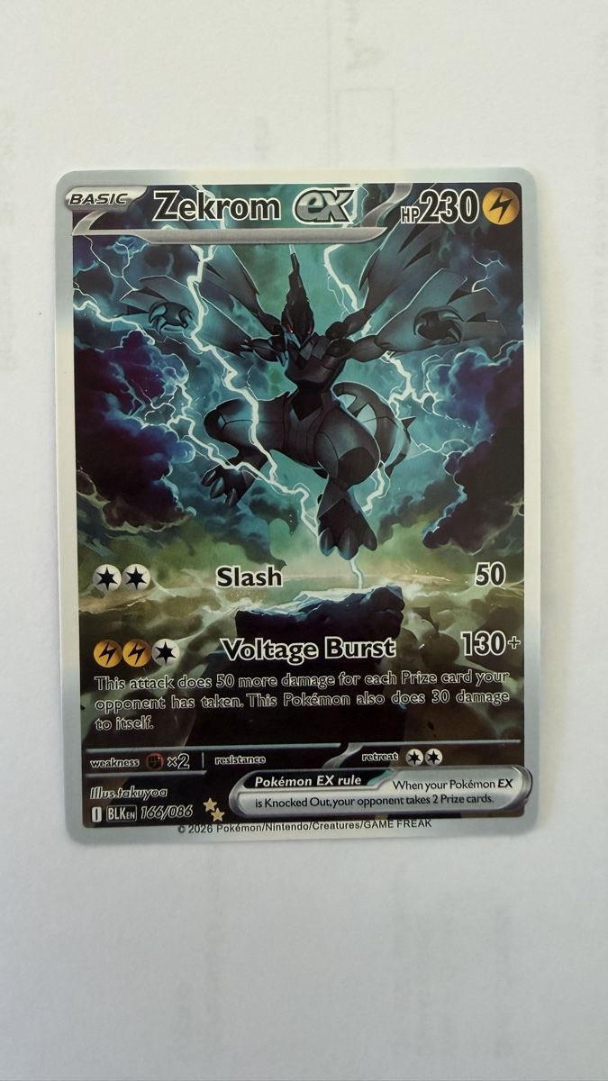 Pokémon Carte collezionabili: Pokemon Zekrom ex 166/086 – Nuovo (secondo la descrizione) da Lugano venduto da fra_pzp9