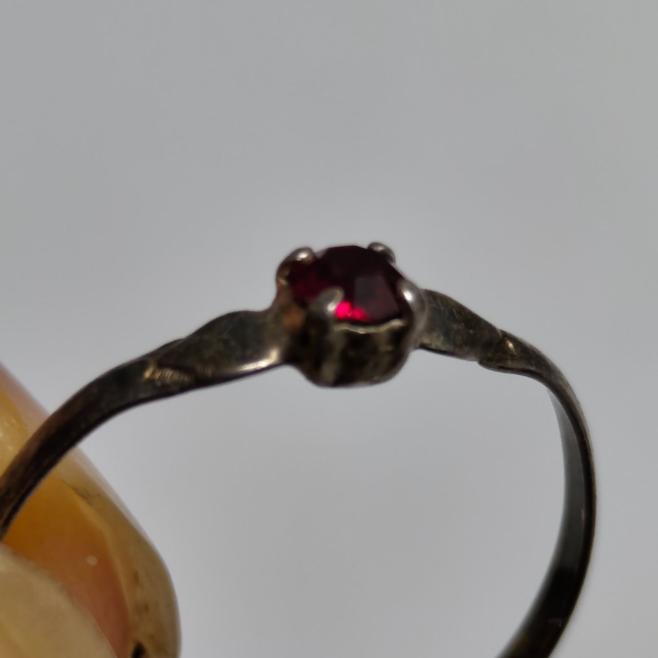 Bagues: Silberring glass vintage massive silver #B2 – D'occasion à Châtelaine par Tropic.Watch2 4