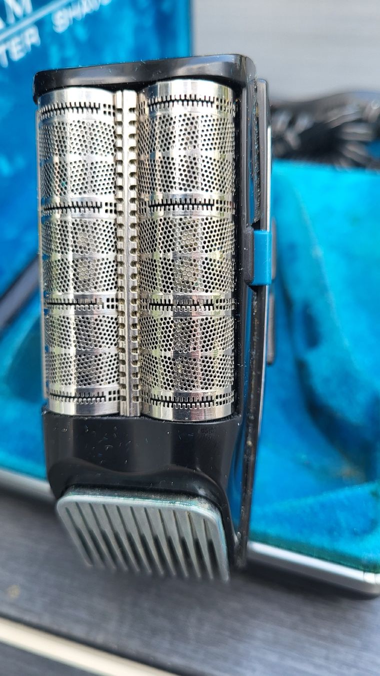Rasierapparate & Rasierklingen: Sunbeam Design 70er original USA – Gebraucht aus Lyss von Schrotthandel 4