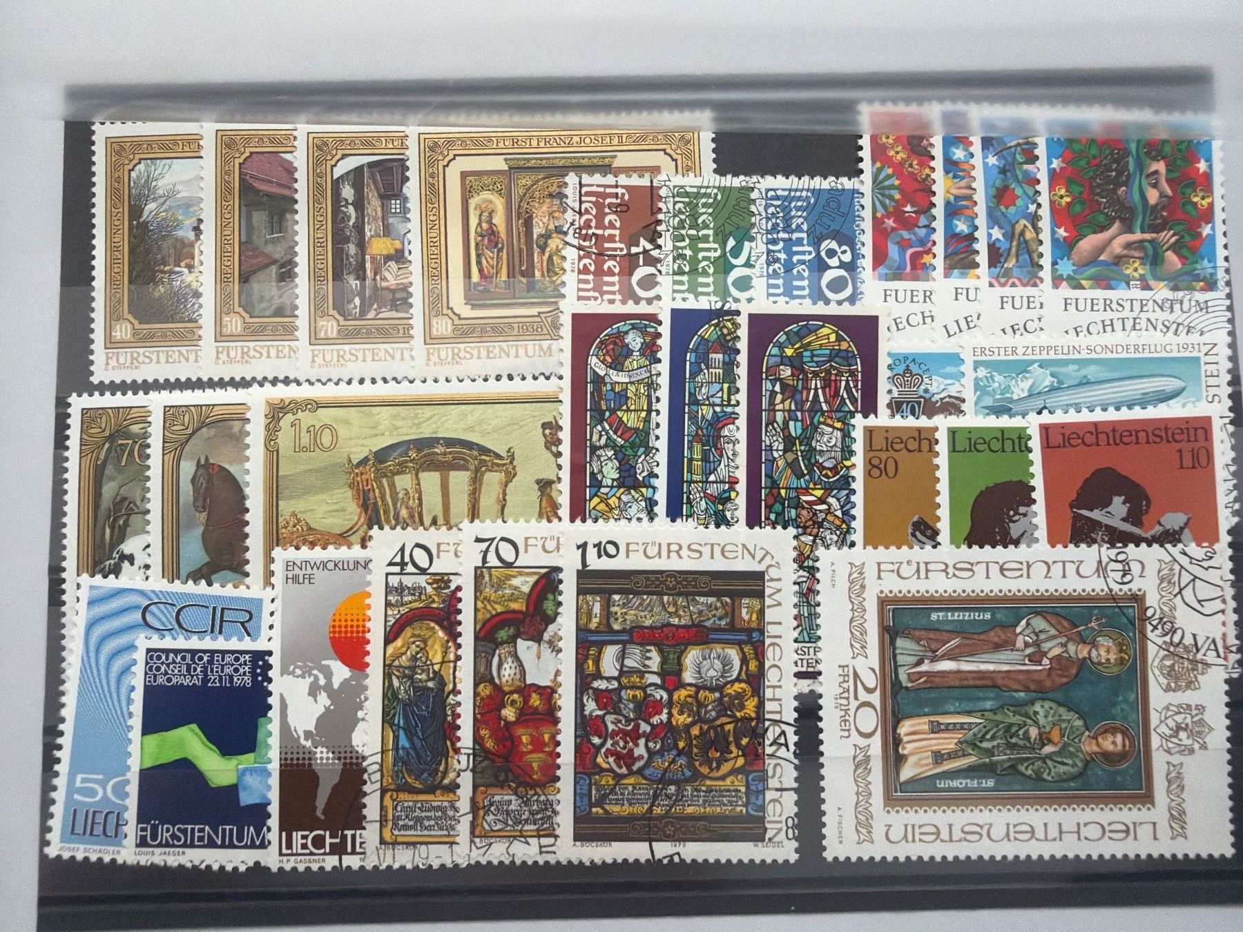 Tutti i francobolli: Liechtenstein 1979 EP Stempel – Usato da Küssnacht am Rigi venduto da POSTOMASTER