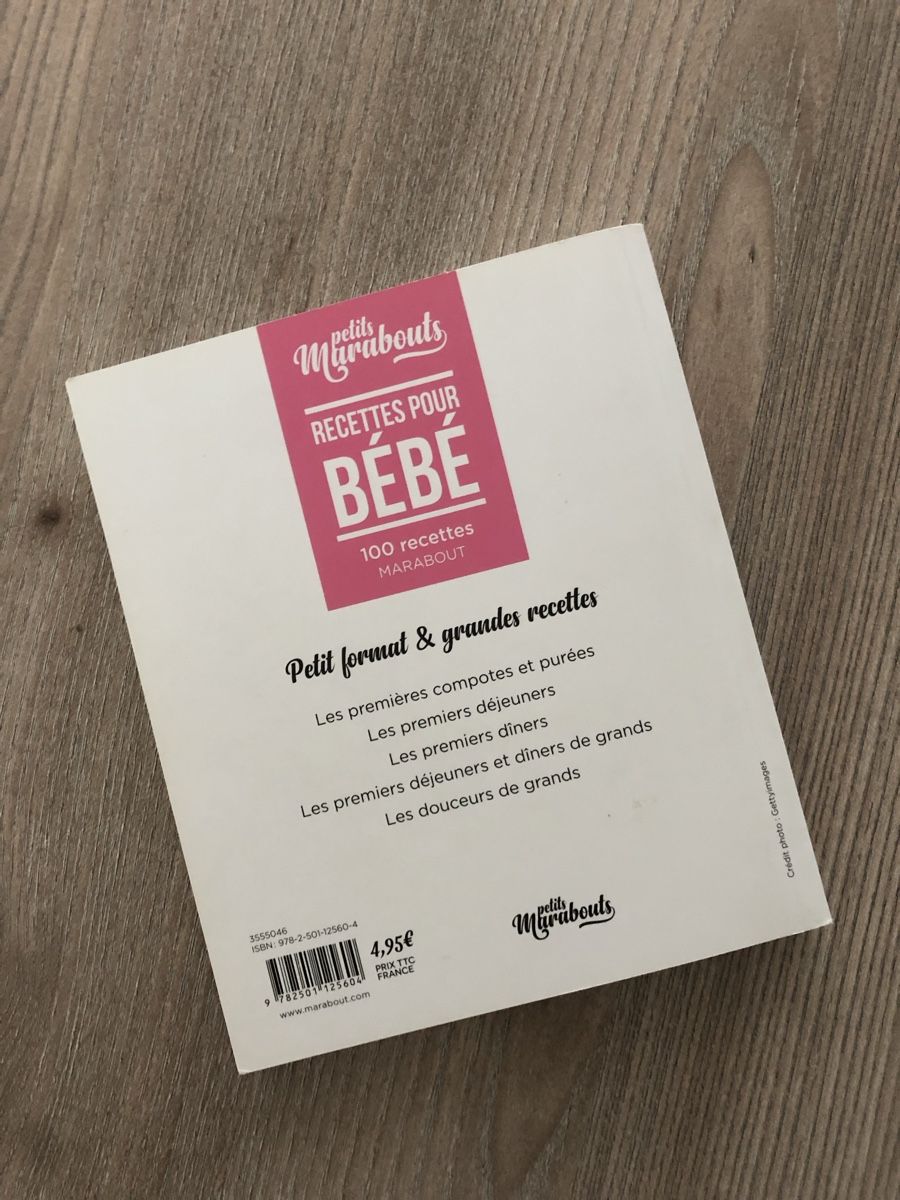 Libri: Livre de recettes pour bébé - Petits Marabout – Usato da Delémont venduto da bou_26 1