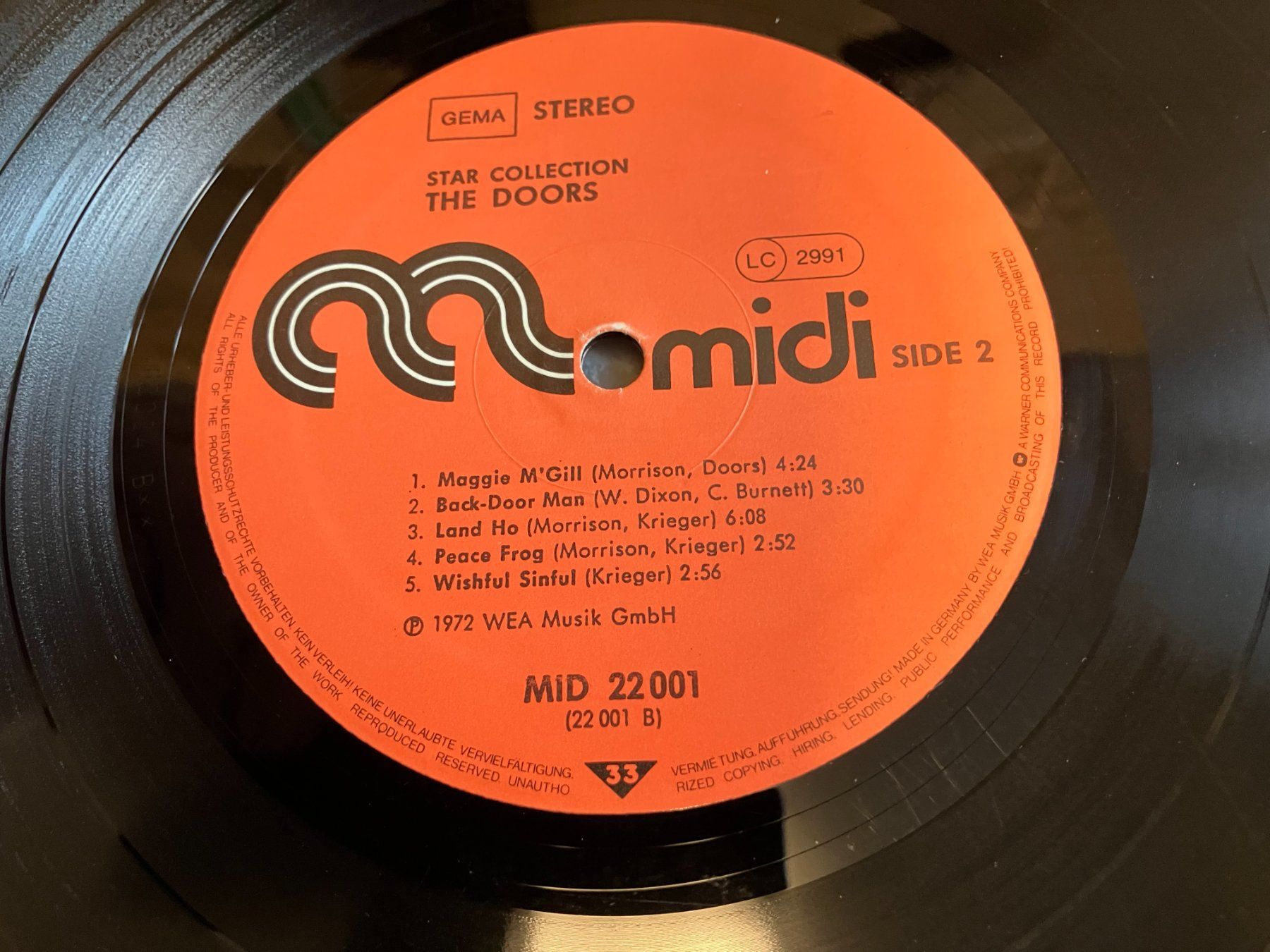 Dischi in vinile: The Doors – Usato da Aarwangen venduto da Jukebox3 8