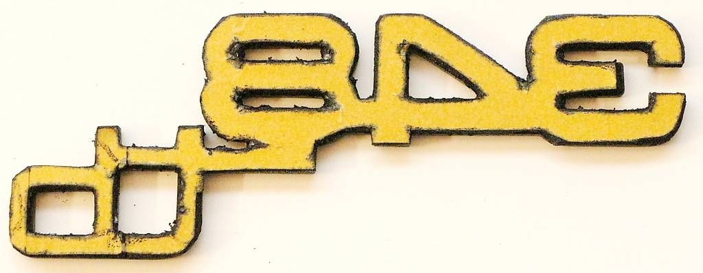 Ferrari Schilder: Original Emblem Ferrari 348tb – Gebraucht aus Mörschwil von Ferrari-V8 2