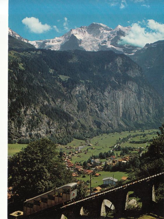 Lauterbrunnen Mürrenbahn ca. 1970 (Gebraucht) in Bürglen TG für CHF 1 ...