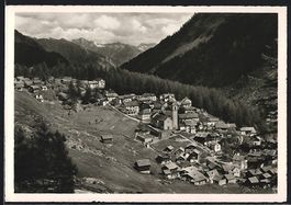 AK Bosco Gurin, Totalansicht vom Dorf