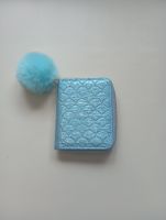 portefeuille bleu