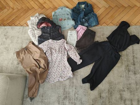 Marken Kleiderpaket Mädchen 7-8 Jahre 
