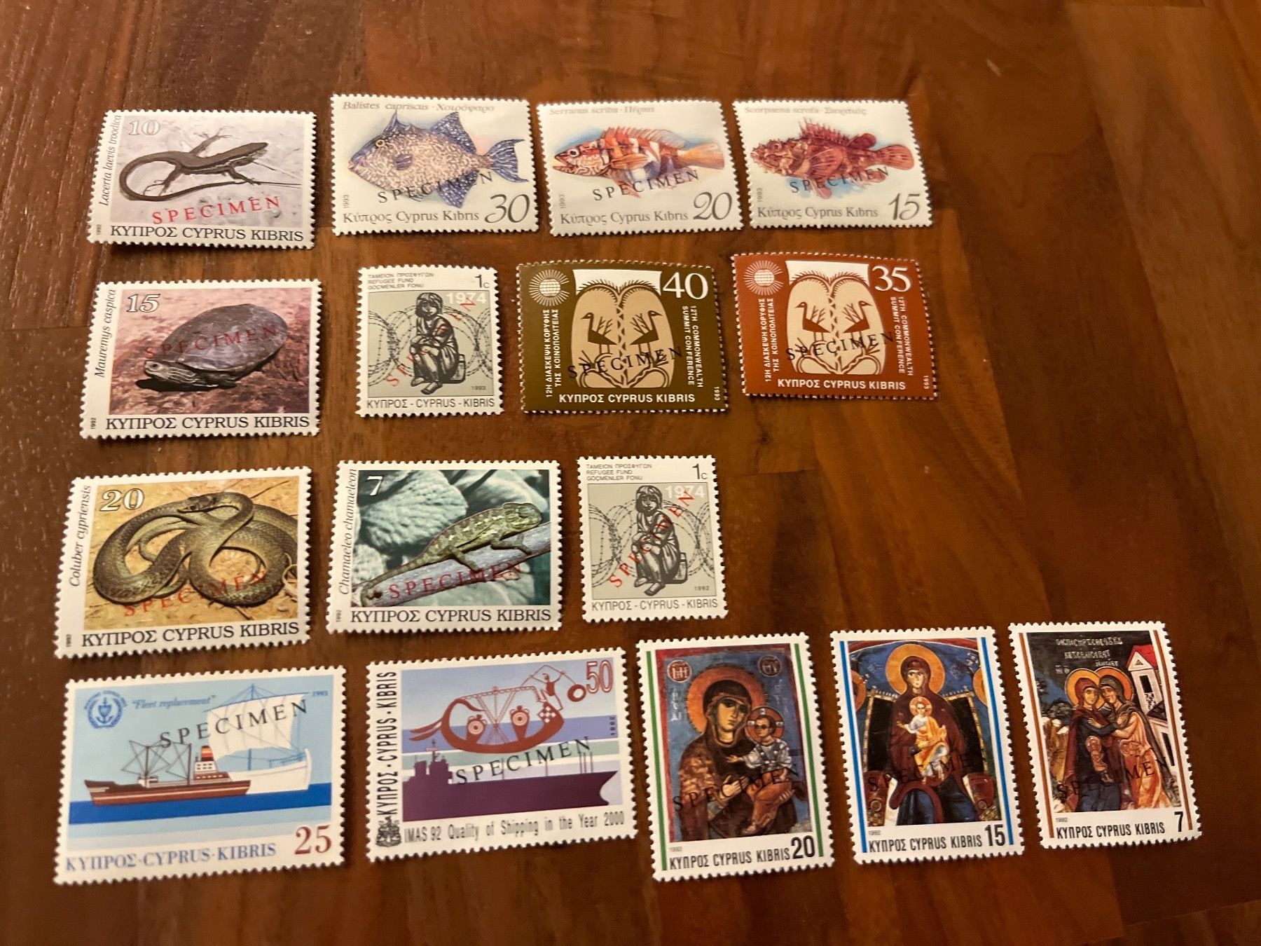Tutti i francobolli: Lot Briefmarken Zypern – Nuovo e nell'imballaggio originale da Zürich venduto da engebrunau