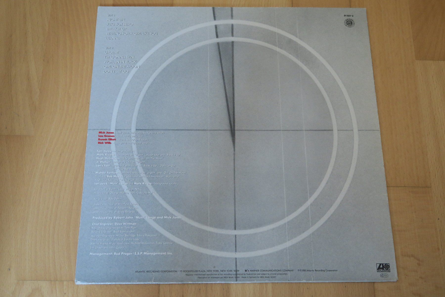 Dischi in vinile: Foreigner – 4 – Usato da Thun venduto da Karibu70 1