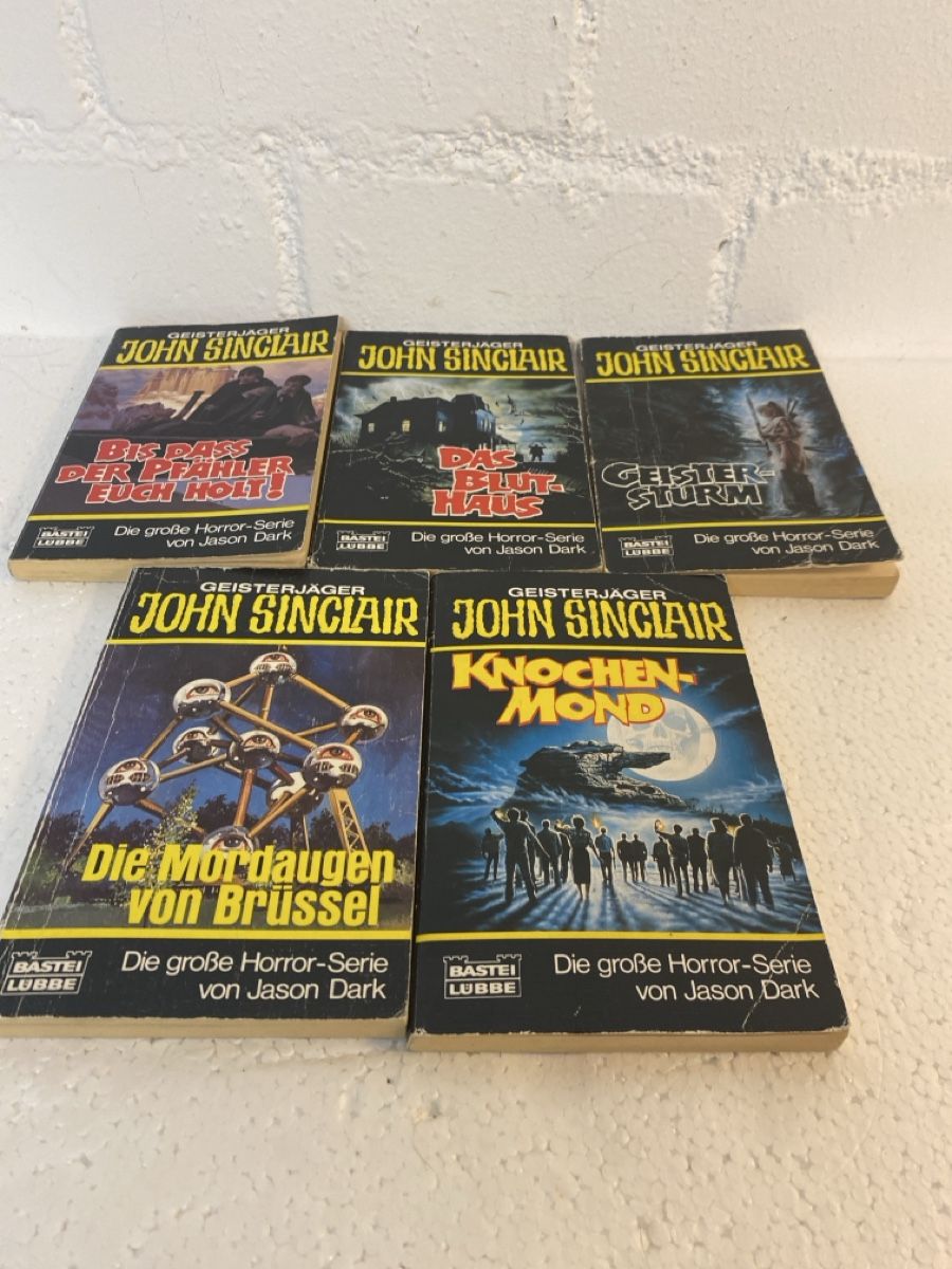 Libri: John Sinclair: Knochenmond & Geistersturm - 5. Romane – Usato da sursee venduto da trilli-tralli 8