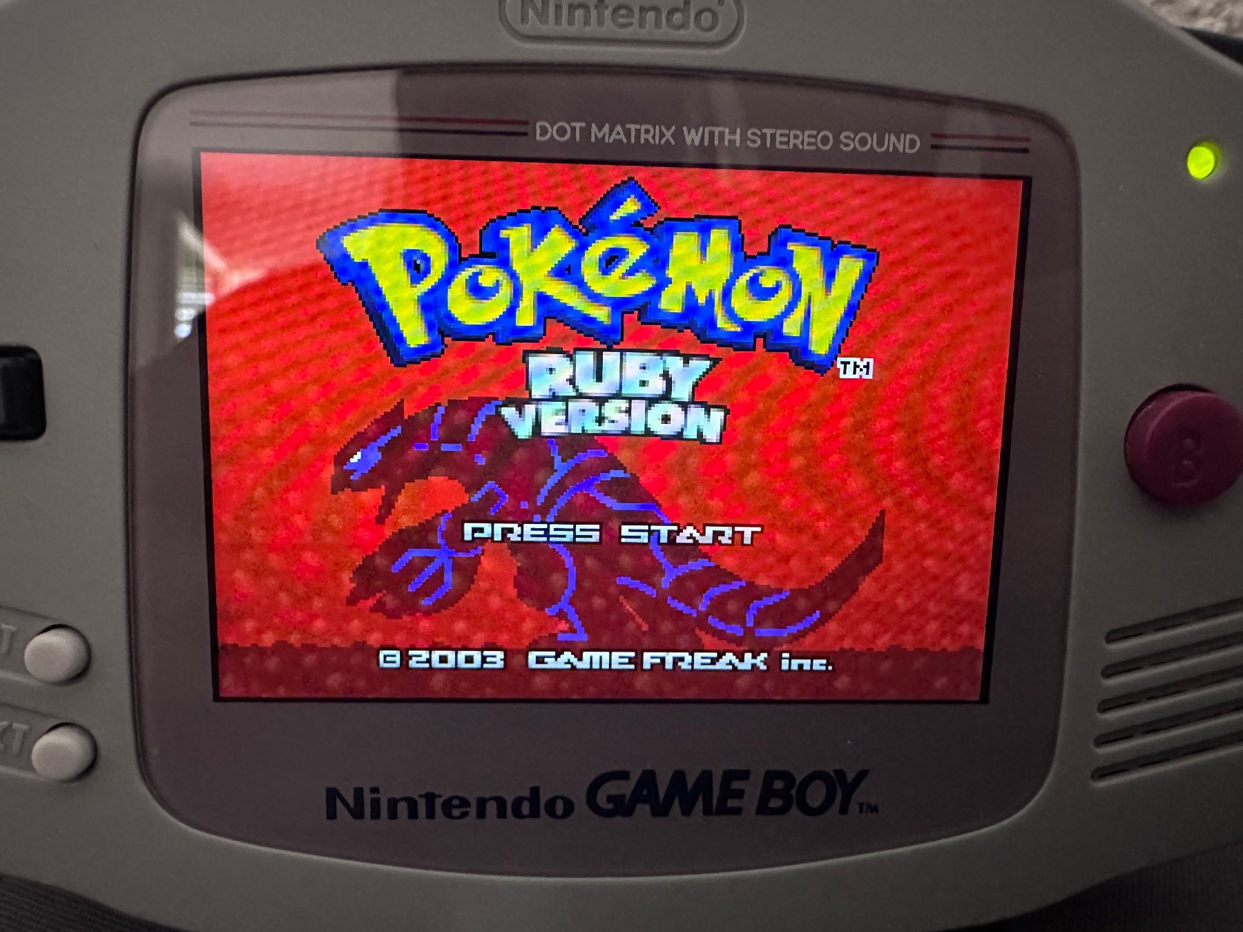 Nintendo Giochi: Neue Batterie/ New Battery! GBA Pokémon Ruby Version ENG TOP – Usato da Kappel SO venduto da MyFunBox 4