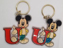 Vintage Mickey Maus Schlüsselanhänger /90iger / Rarität