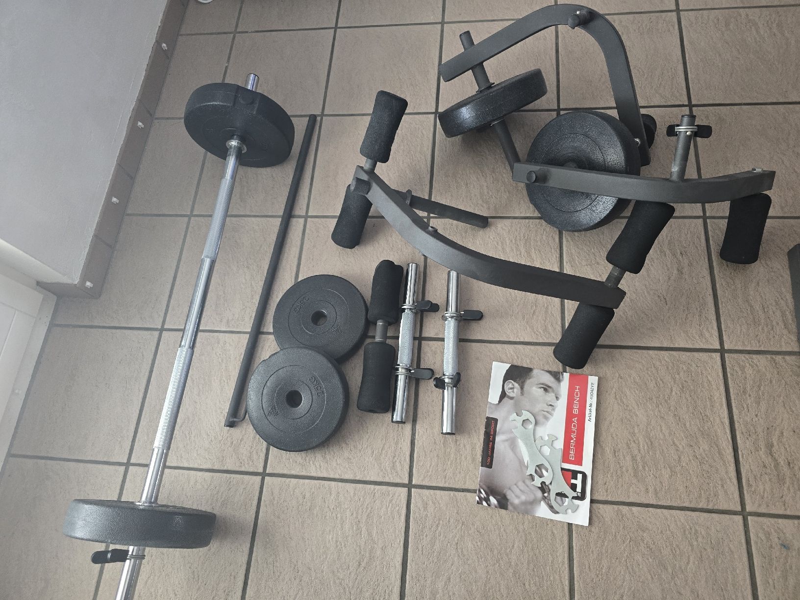 Manubri & Pesi: Hantelbank Hammer Bermuda Bench – Usato da Embrach venduto da Repstone13 1