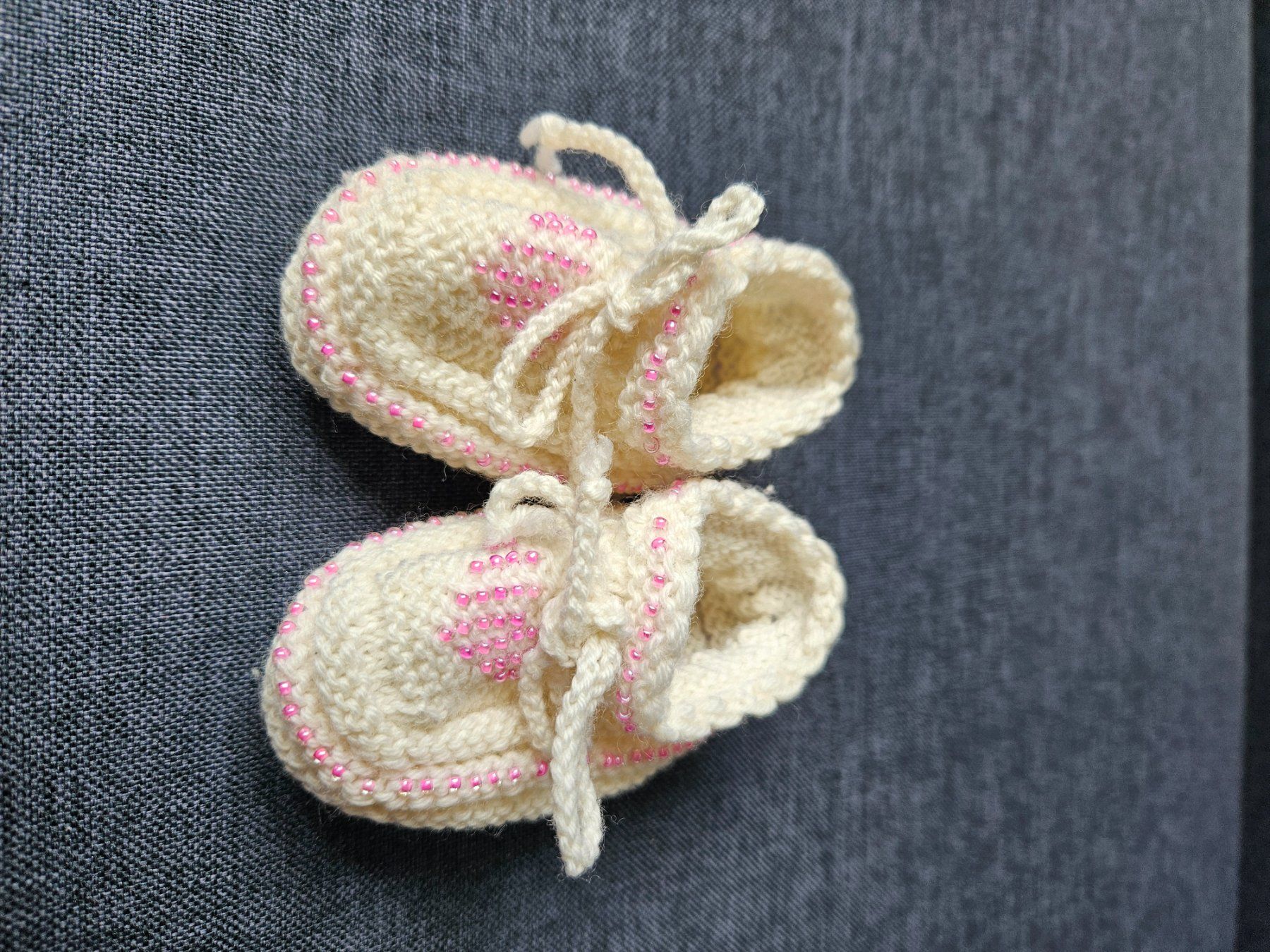 Schuhe für Jungen: Baby Finken gestrickt – Gebraucht aus Worb von jun_fj8w