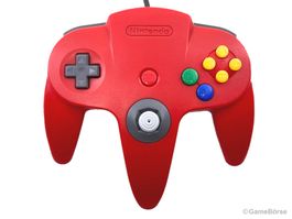 ! Sommeraktion ! N64 Controller Original Rot