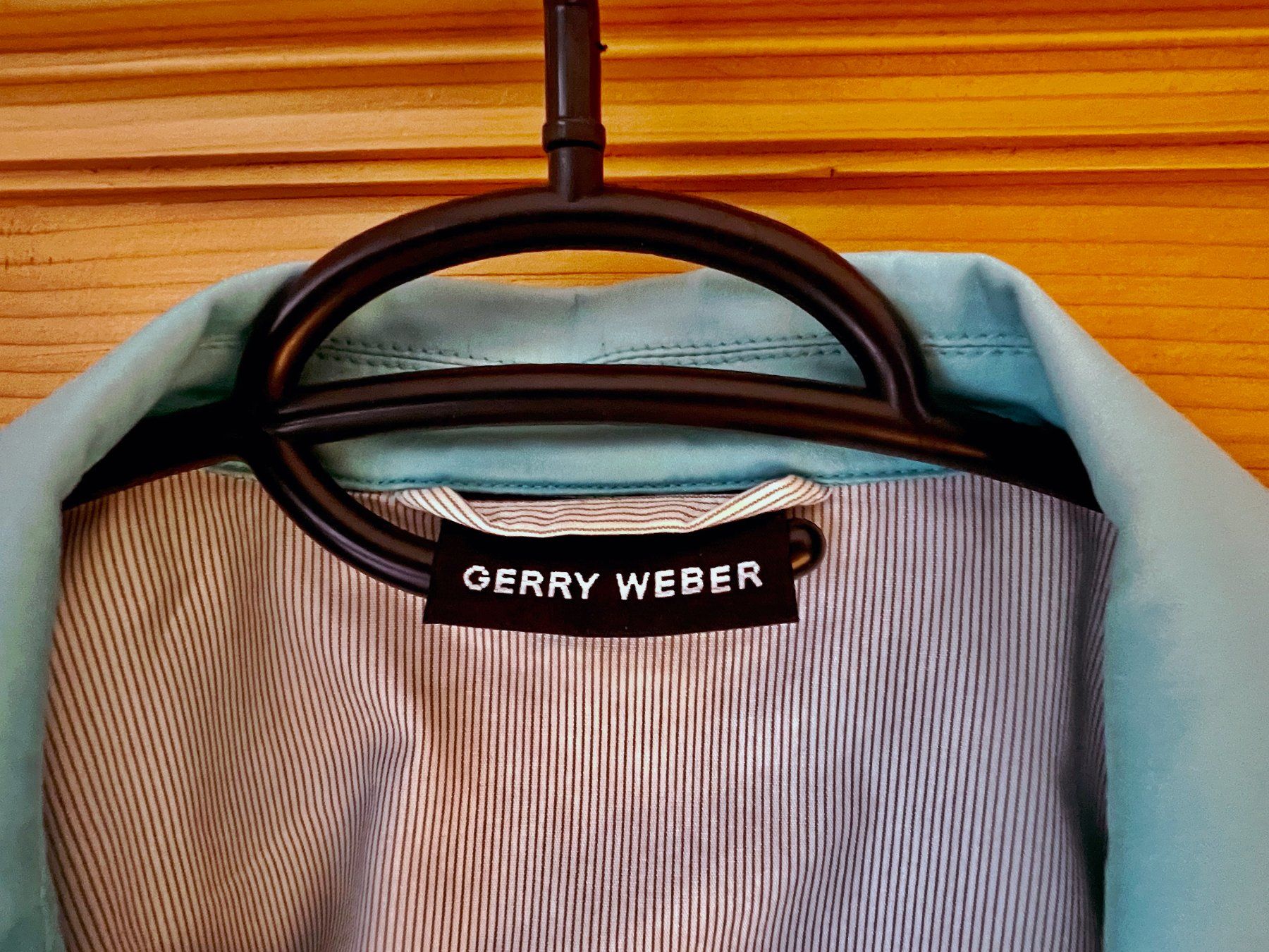 Gerry Weber Giacche: Gerry Weber Damen Sommerjacke Hellblau Gr. 40 – Usato da Langendorf venduto da ber_t8vc 1