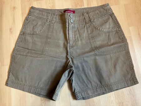 Sommer Shorts Damen Biaggini, Gr. 38, Beige, Baumwolle