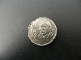 Mexico 50 Pesos 1985 - Juarez