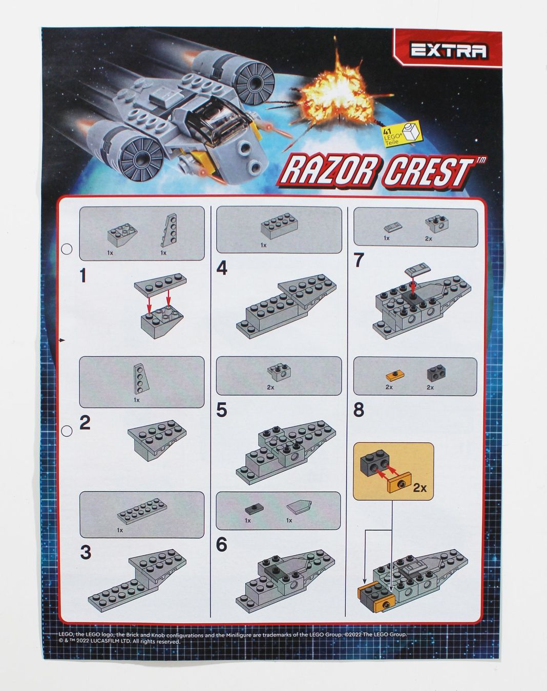 Lego Statuette: LEGO POLYBAG / FOILBAG STAR WARS RAZOR CREST NEU&OVP – Nuovo e nell'imballaggio originale da Brüttisellen venduto da Collector-Corner 2