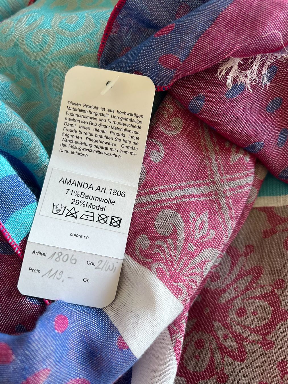 Colora Foulards & écharpes: Colora Schal, NEU – Neuf (Voir description) à Worb par farben20zauber 2
