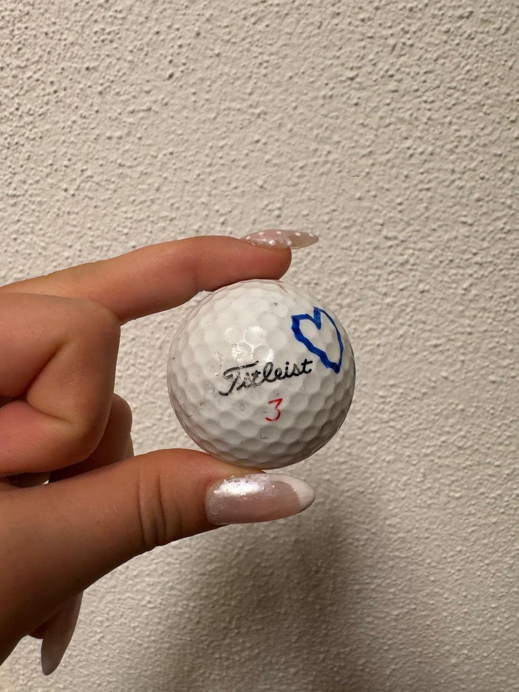 Palloni: 18 golf balls with distinctive drawings – Usato da Thalwil venduto da CamilleG01