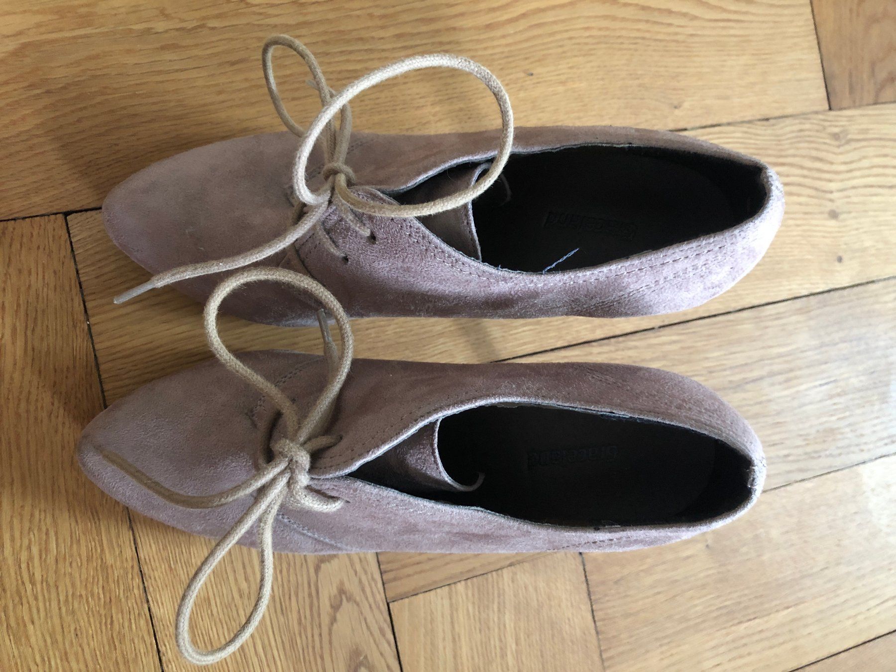 Graceland Damenschuhe: High Heels velvet, Beige, Gr. 39 – Gebraucht aus Basel von Blumi_13 1