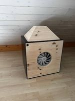 ATX Gehäuse Handarbeit mit MO-RA 360 LT, 5 Lüfter, D5 Pumpe