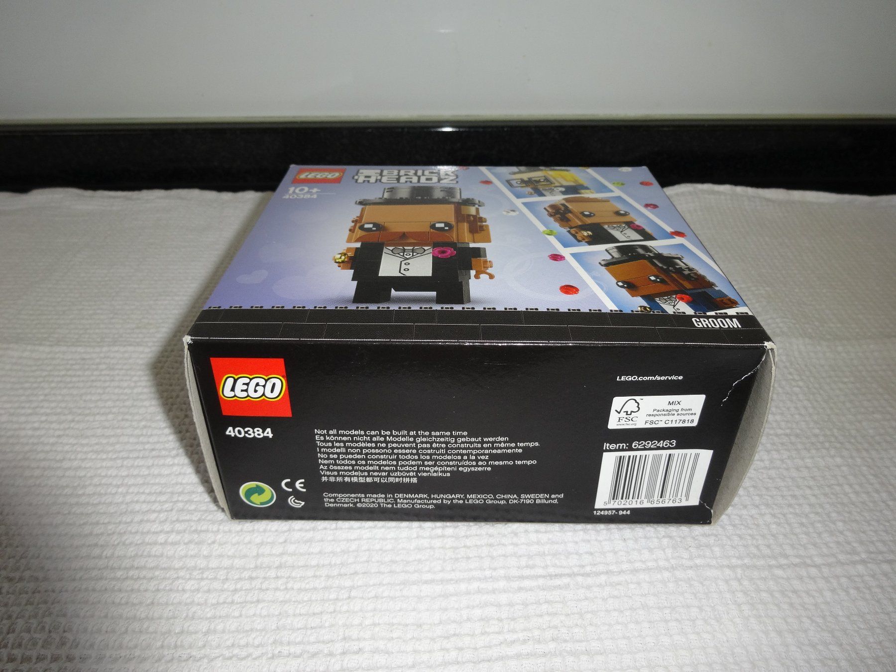 Lego Spielzeuge: Lego Groom  Nr 40384 Brick Headz – Neu und originalverpackt aus Neerach von jenny062 4