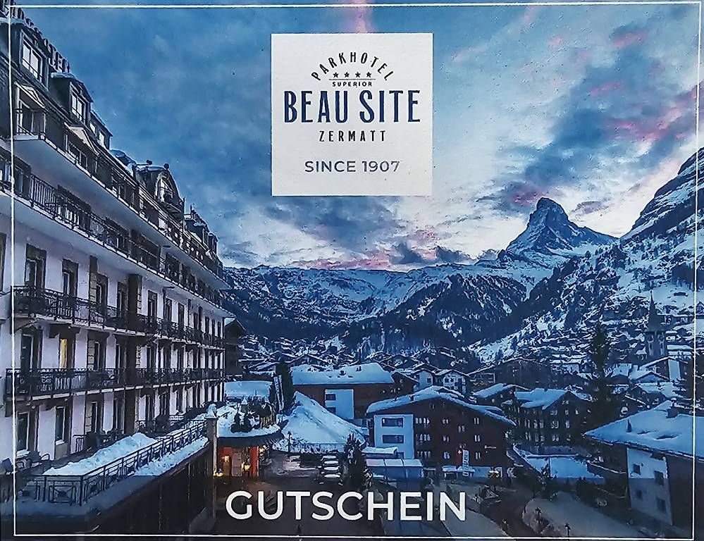 Buoni: Gutschein Beau Site Zermatt – Nuovo (secondo la descrizione) da Worb venduto da RFW