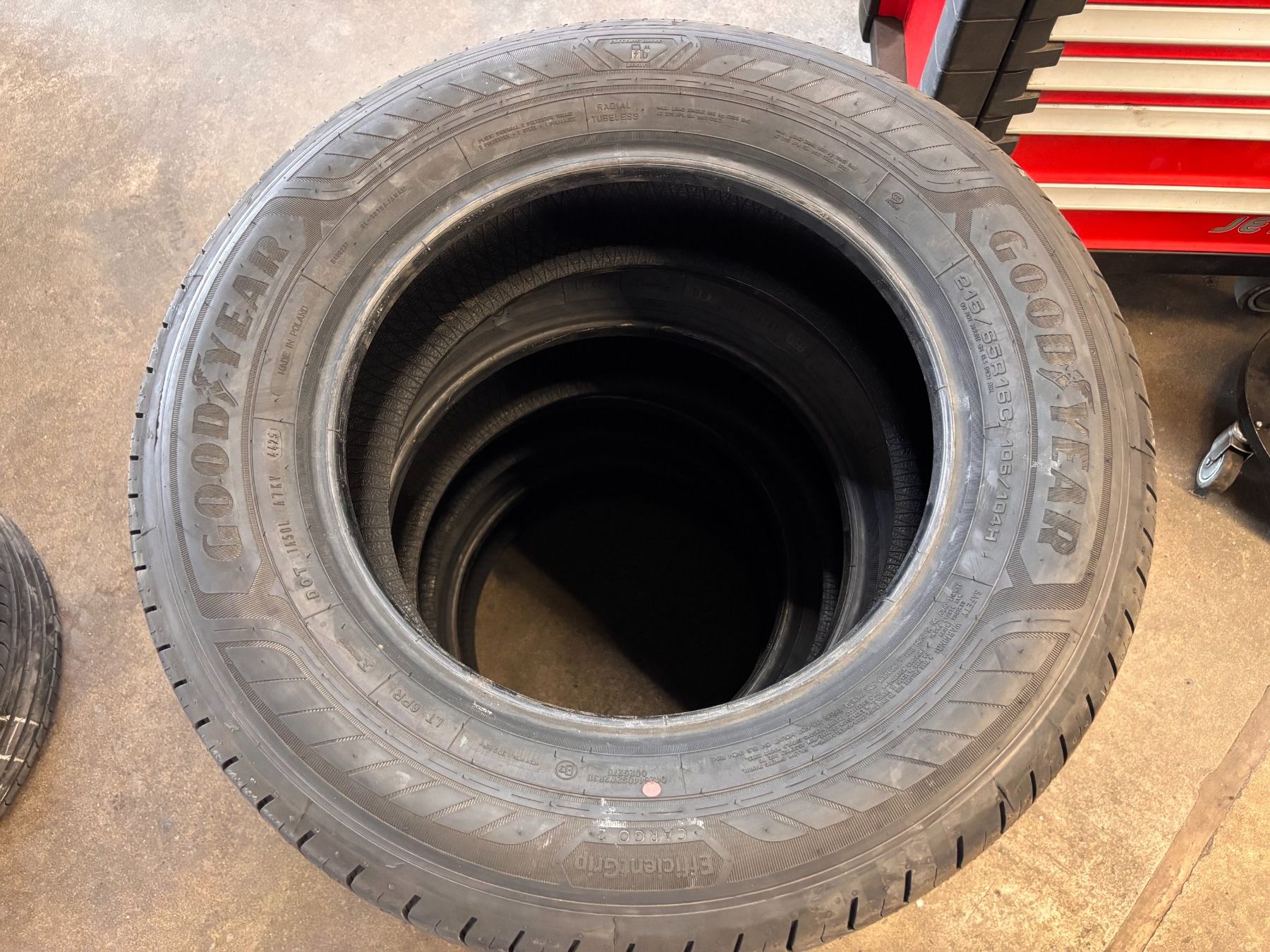Goodyear Pneumatici & Ruote complete: 4 Sommerreifen 215/65R16C – Usato da Burgdorf venduto da AutoAGToyotaBurgdorf