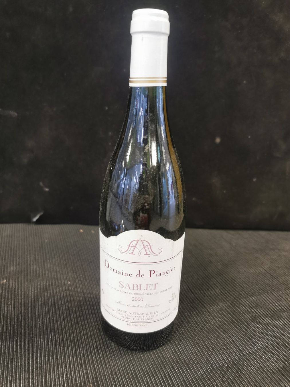Wein: SABLET 2000 – Neu (gemäss Beschreibung) aus Genève von Leboucheoreilles