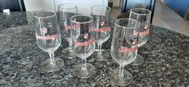 Kronenbourg Biergläser 6 Stück