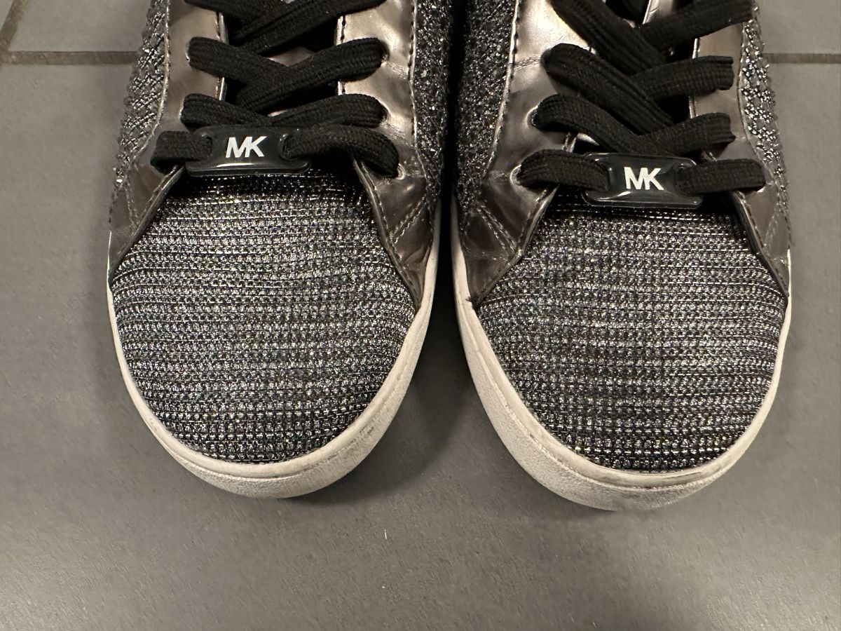Michael Kors Scarpe da donna: Michael Kors Sneaker, Silber Glitzer, Gr. 37 – Usato da Uetikon am See venduto da Ccsibi 8