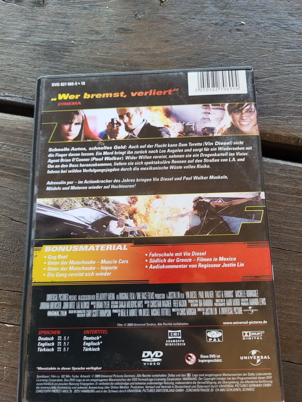 Alle DVDs: Fast & Furios - Neues Modell. Originalteile. DVD – Gebraucht aus Wünnewil von Susuki125gt 2