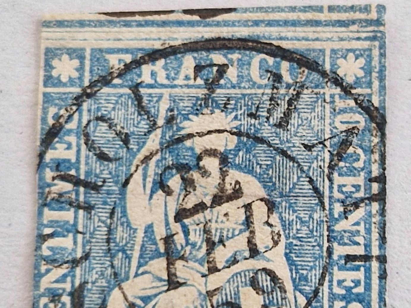 Tutti i francobolli: Strubel 23C, ESCHOLZMATT, ab 1.- – Usato da Burgdorf venduto da Glossy01 1