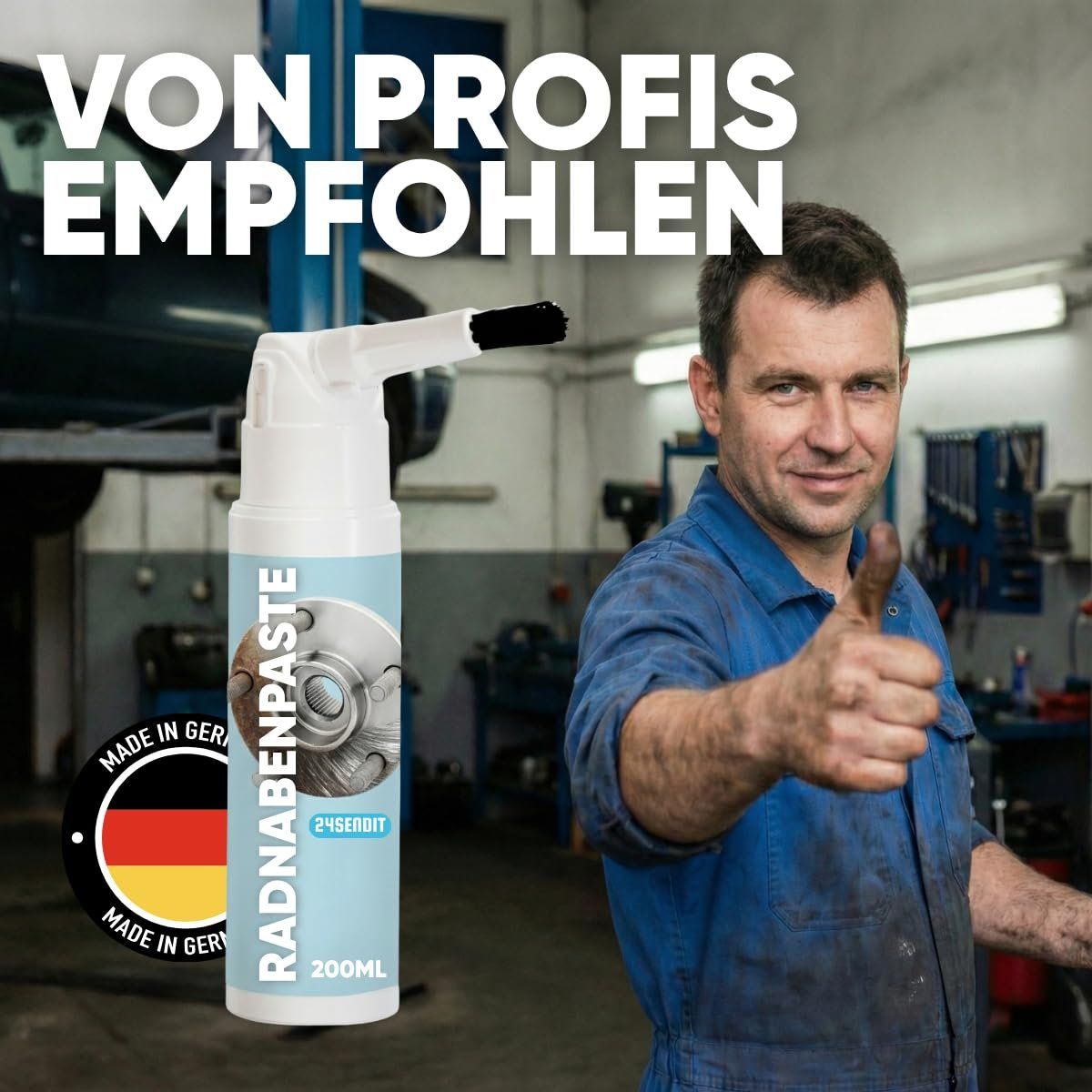 Tutti gli attrezzi: Keramikpaste Radnabenpaste 200 ml mit Pinsel Rostschutz – Nuovo e nell'imballaggio originale da Suhr venduto da SchnapperCH 2