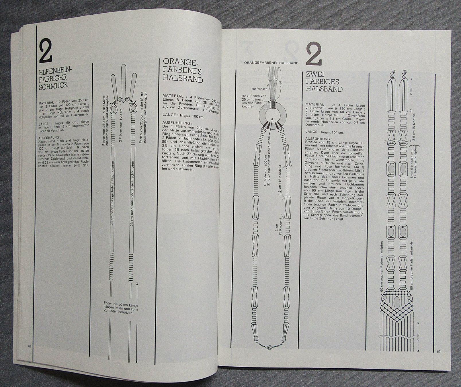 Riviste & Magazine: Makramee - Sonderheft - Die Masche - Macramé – Usato da Auenstein venduto da Padabimbim 3